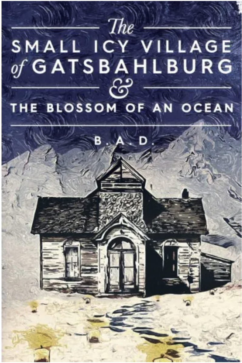 The Icy Village_Front Cover Cover Design Trend, Custom Illustration